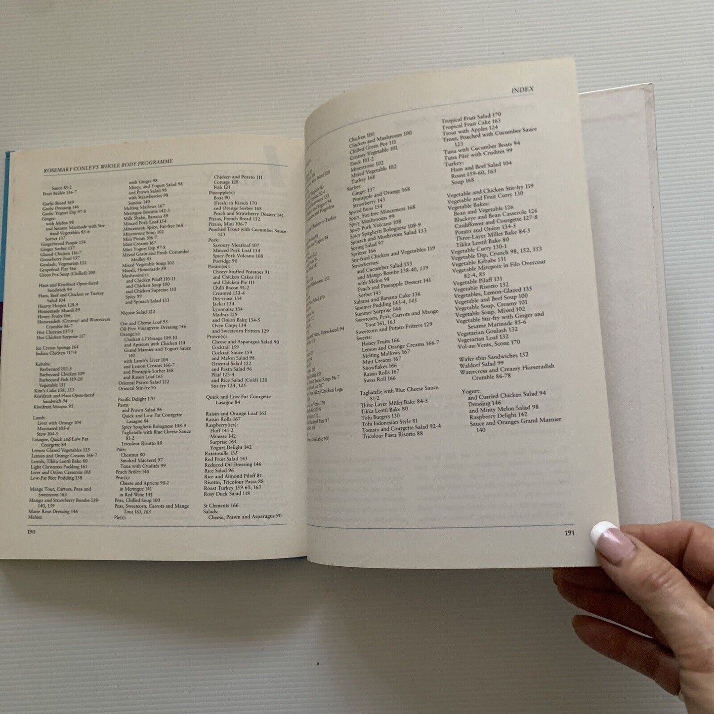 HC Book Rosemary Conley's WHOLE BODY PROGRAMME By Rosemary Conley 1992