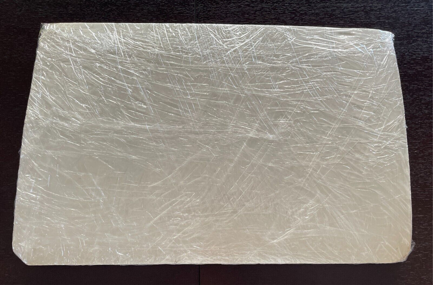 Vintage in Pack 4 Place Mats Beige Handmade Lace & 4 Serviettes Ivory Linen/Lace