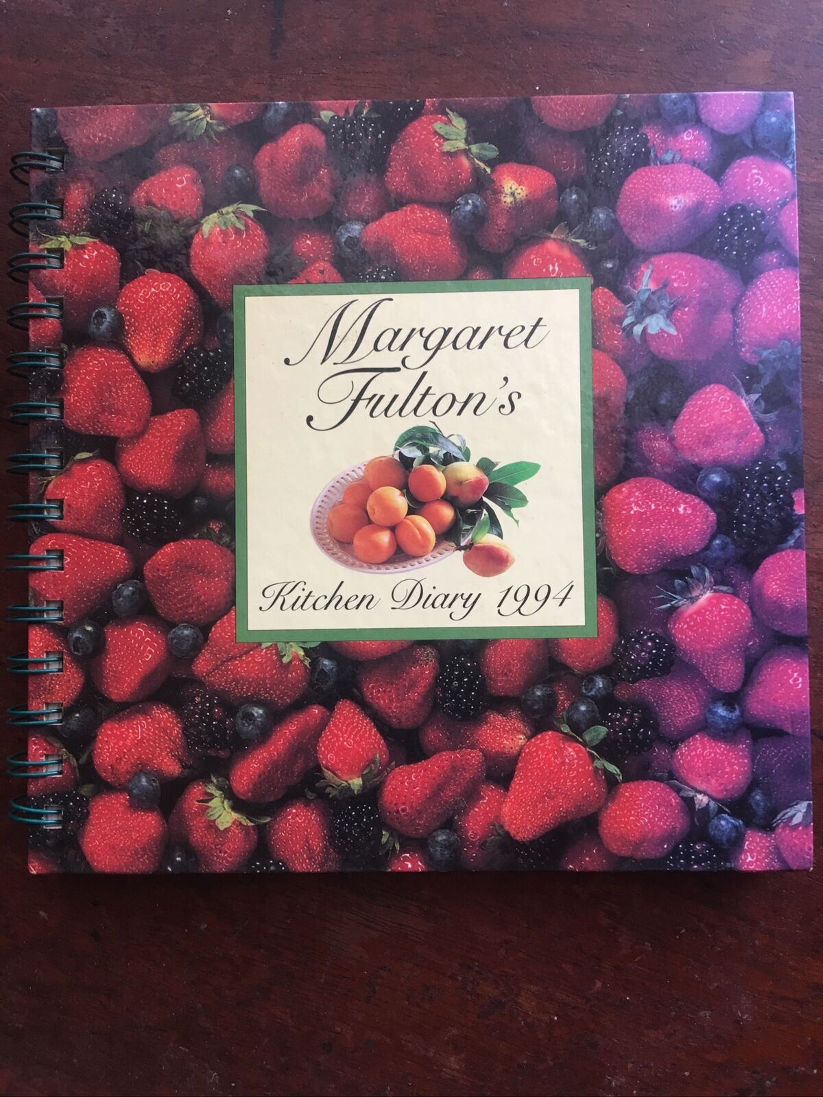HC Book Margaret Fulton’s Kitchen DIARY 1994 1995 Calendar Spiral Ring Year