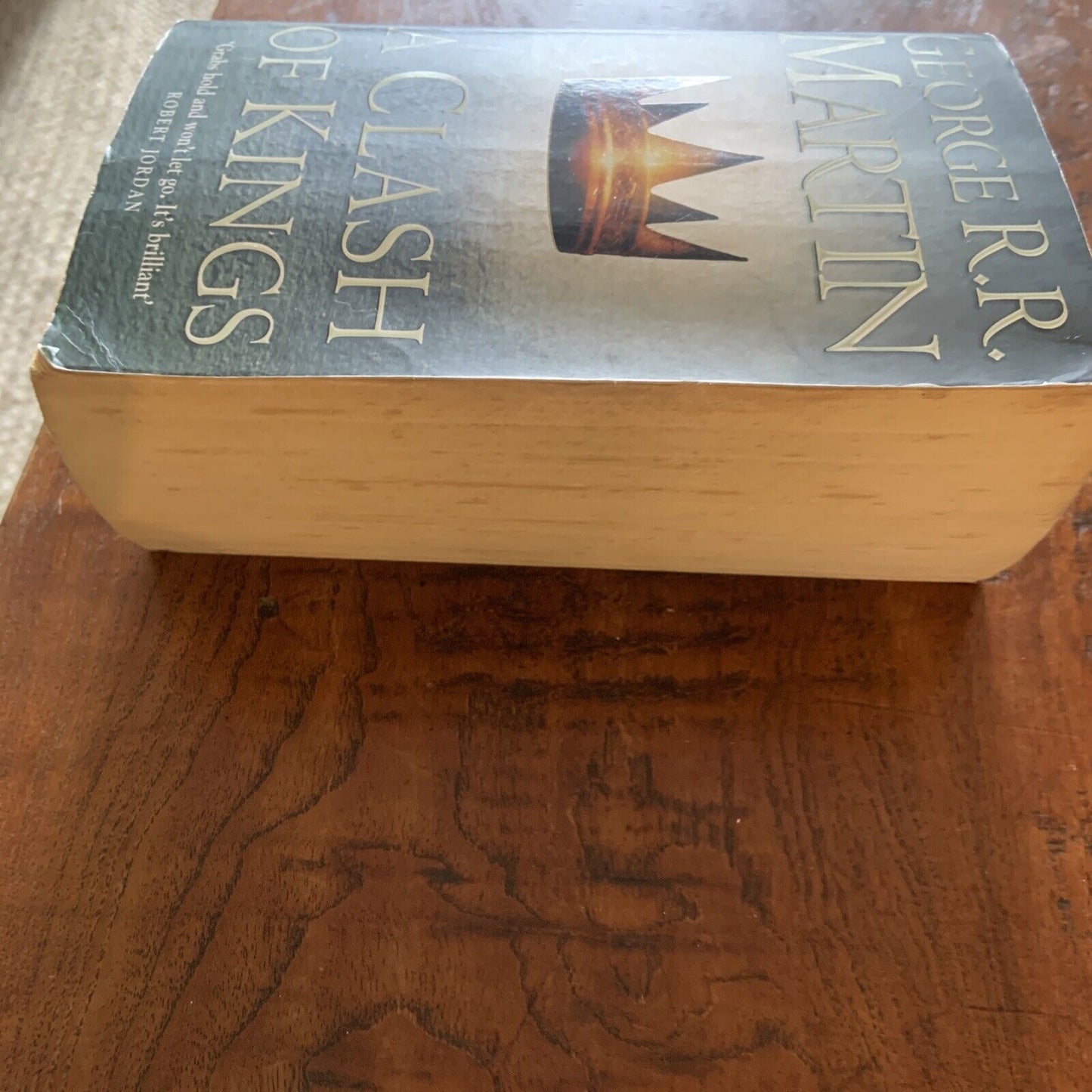 PB Book A CLASH OF KINGS by George R R Martin 1999 Book 2Two