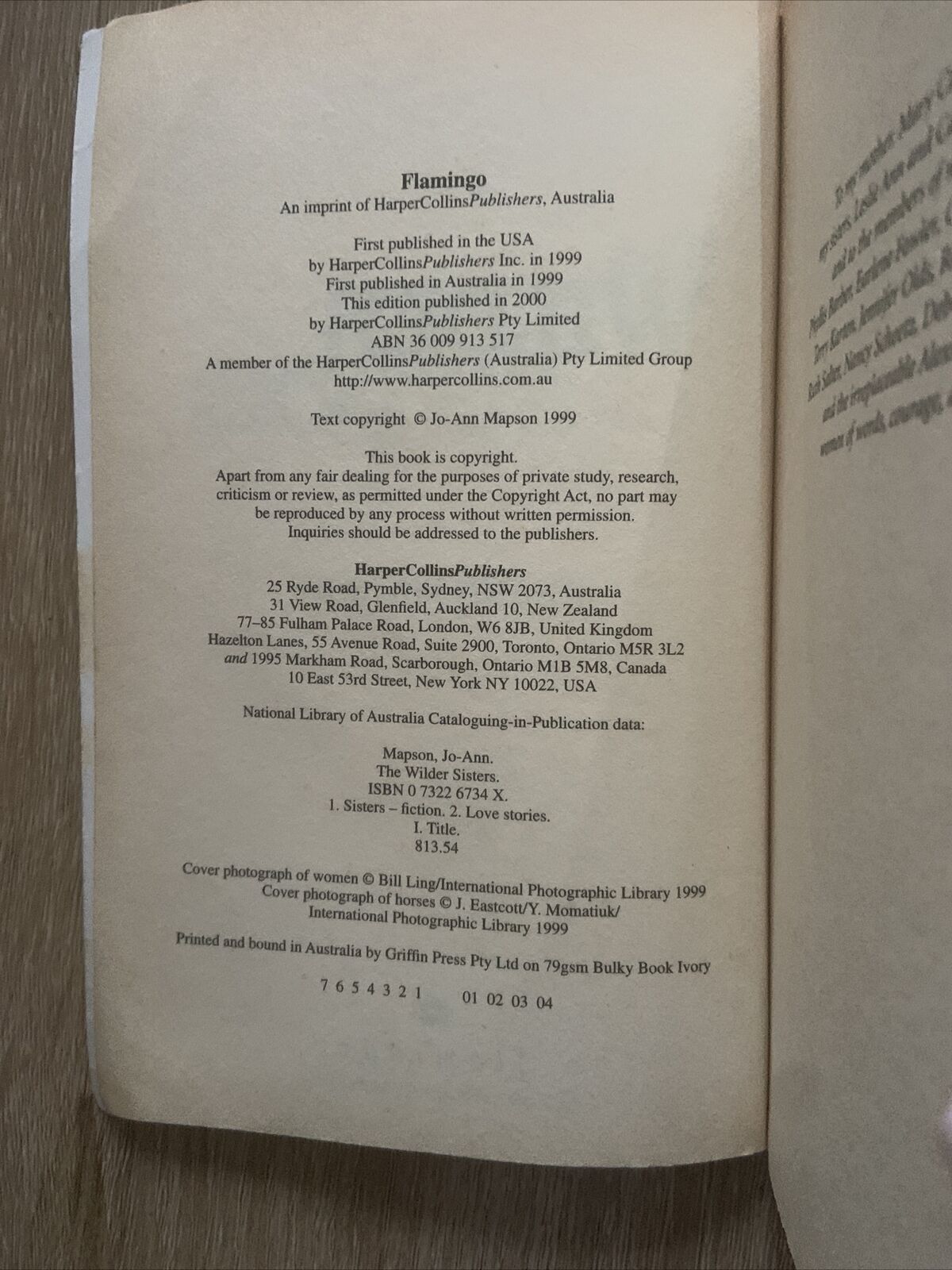 PB Book THE WILDER SISTERS By Jo-Ann Mapson Family Romance Novel