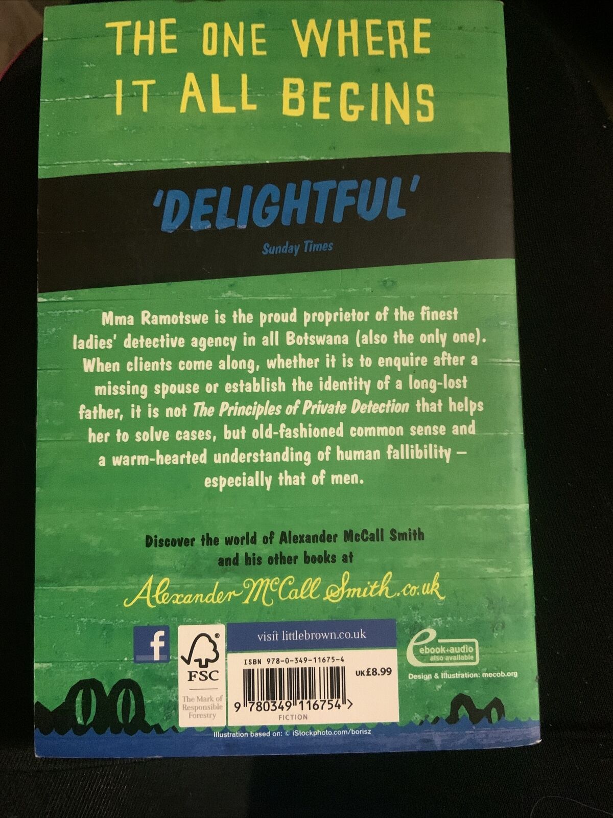 PB Book The No 1 LADIES DETECTIVE AGENCY by Alexander McCall Smith