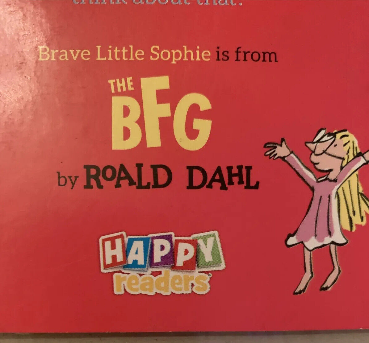 PB Book x2 Roald Dahl's McDonalds Series Bundle Lot Brave Little Sophie