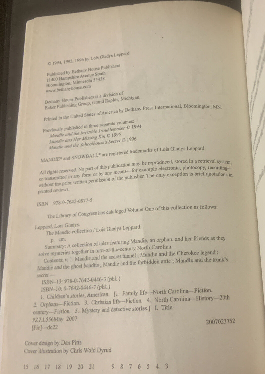 PB Book The MANDIE Collection Vol 6 24 - 26 Lois Gladys Leppard 1996 Mystery