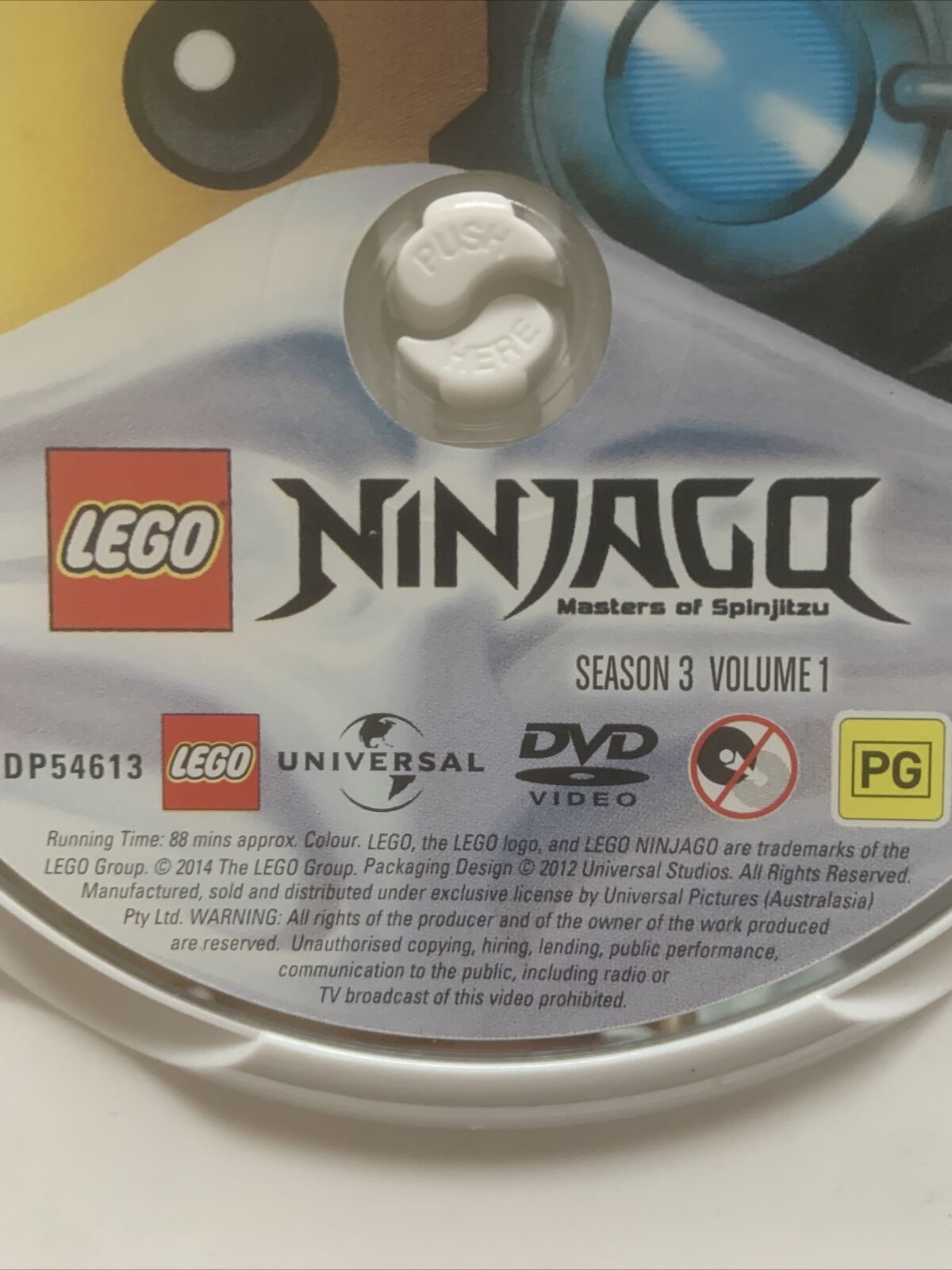 DVD LEGO DVD NINJAGO REBOOTED Masters of Spinjitzu Series 3 Volume 1 Battle 2011