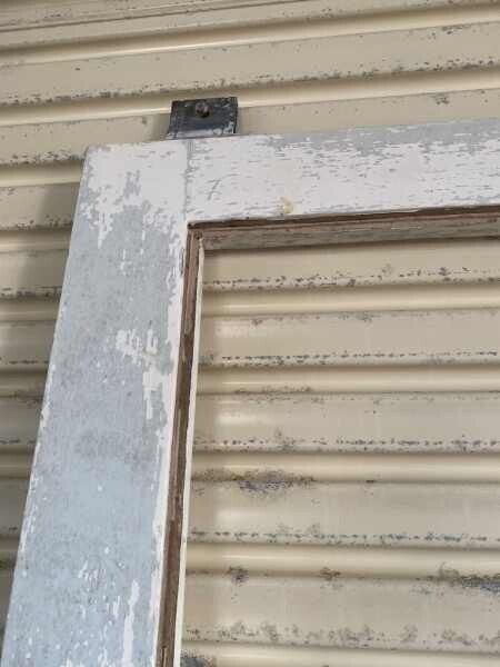 Pair 1960’s timber sliding doors frames only Read description Renovate Repurpose