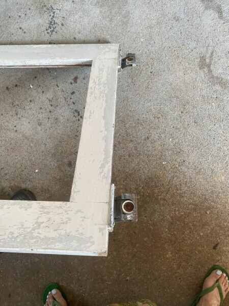 Pair 1960’s timber sliding doors frames only Read description Renovate Repurpose