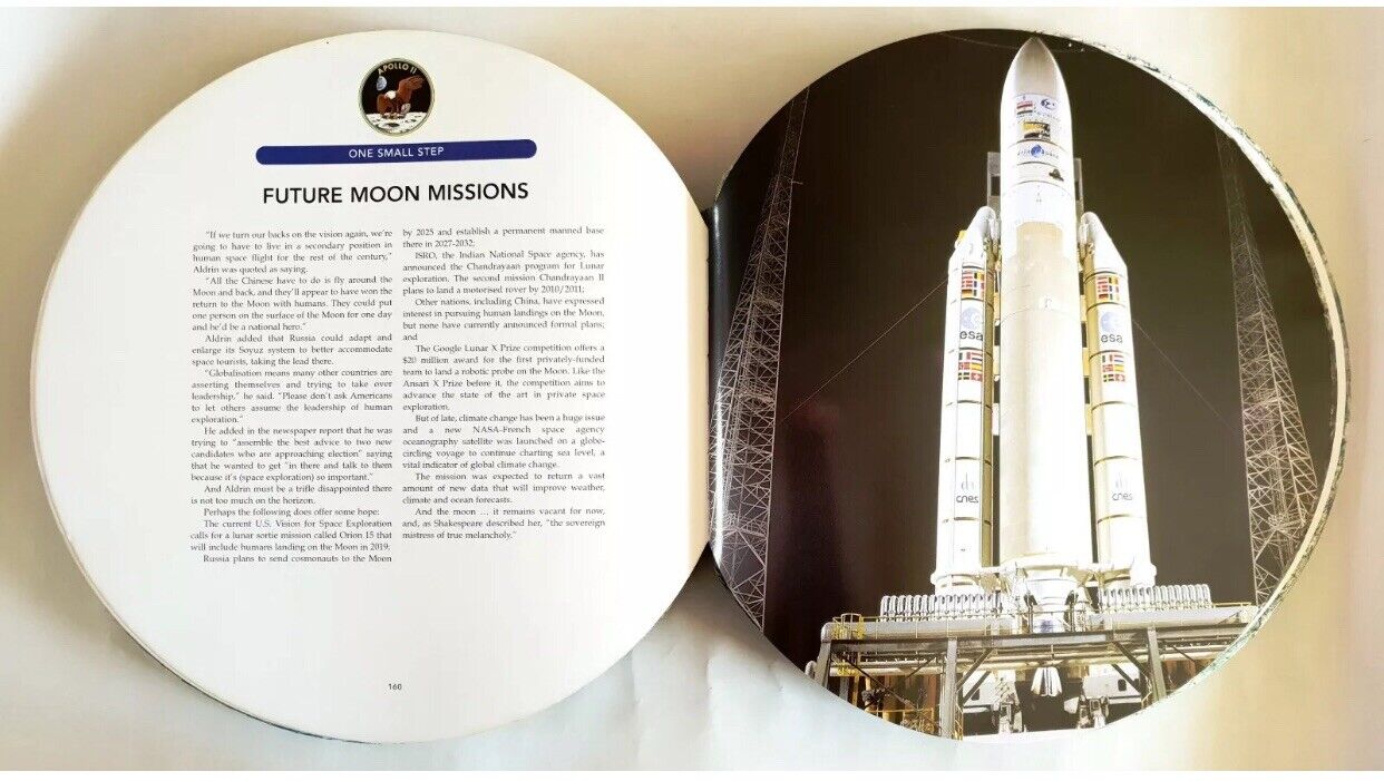 BUZZ ALDRIN APOLLO 11 ONE SMALL STEP 40th Anniversary of Race To The Moon HC NEW