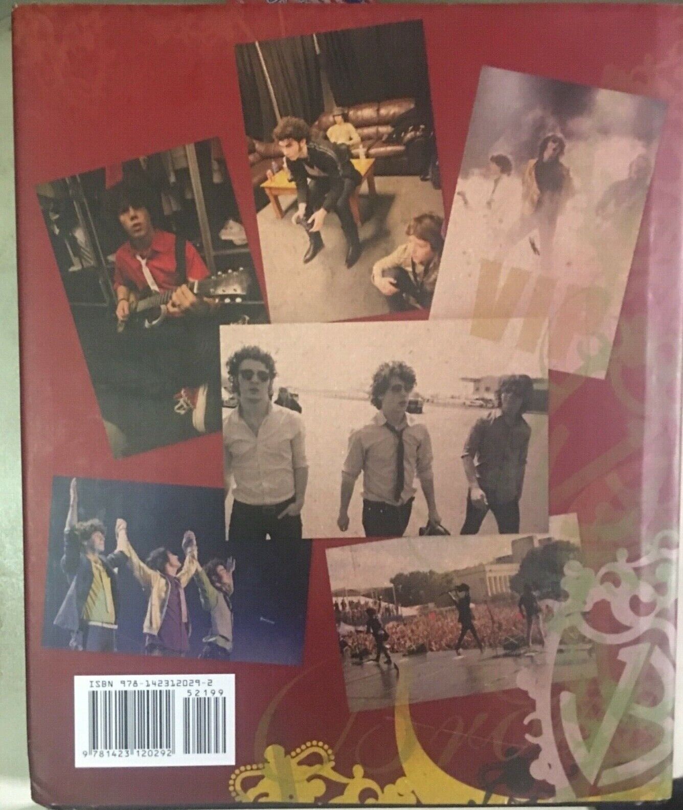 BURNING UP On Tour JONAS BROTHERS by Kevin Joe Nick Jonas HC First Edition 2008