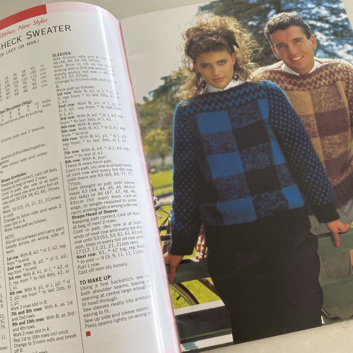 Knitting Pattern Book THOROBRED Scheepjeswol Yvonne Newell Womens Mens Jumper NZ