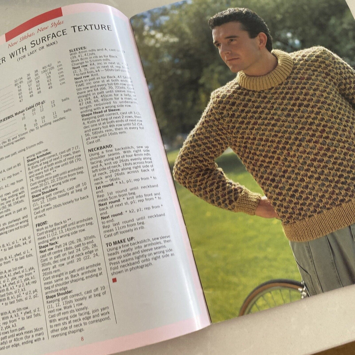 Knitting Pattern Book THOROBRED Scheepjeswol Yvonne Newell Womens Mens Jumper NZ