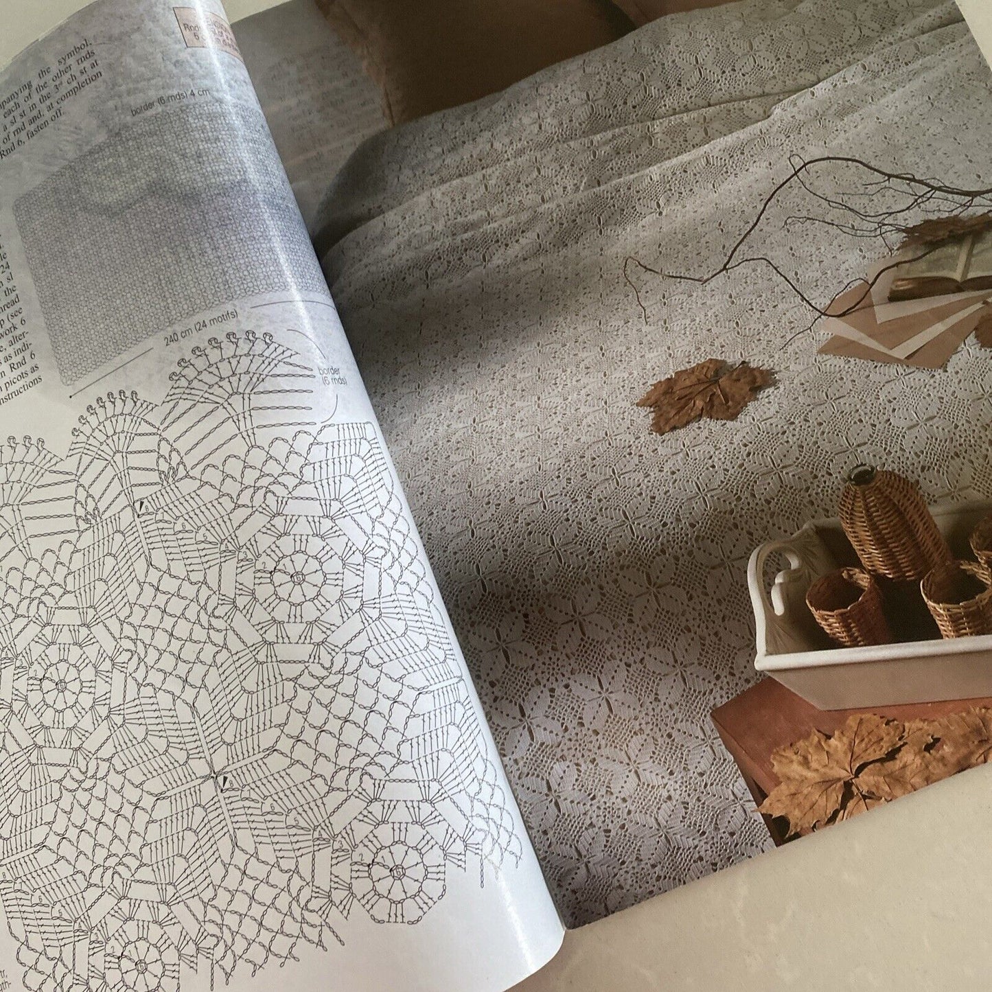 Crochet Monthly Magazine Issue 280 Provence 9 Patterns 2002 France EUC