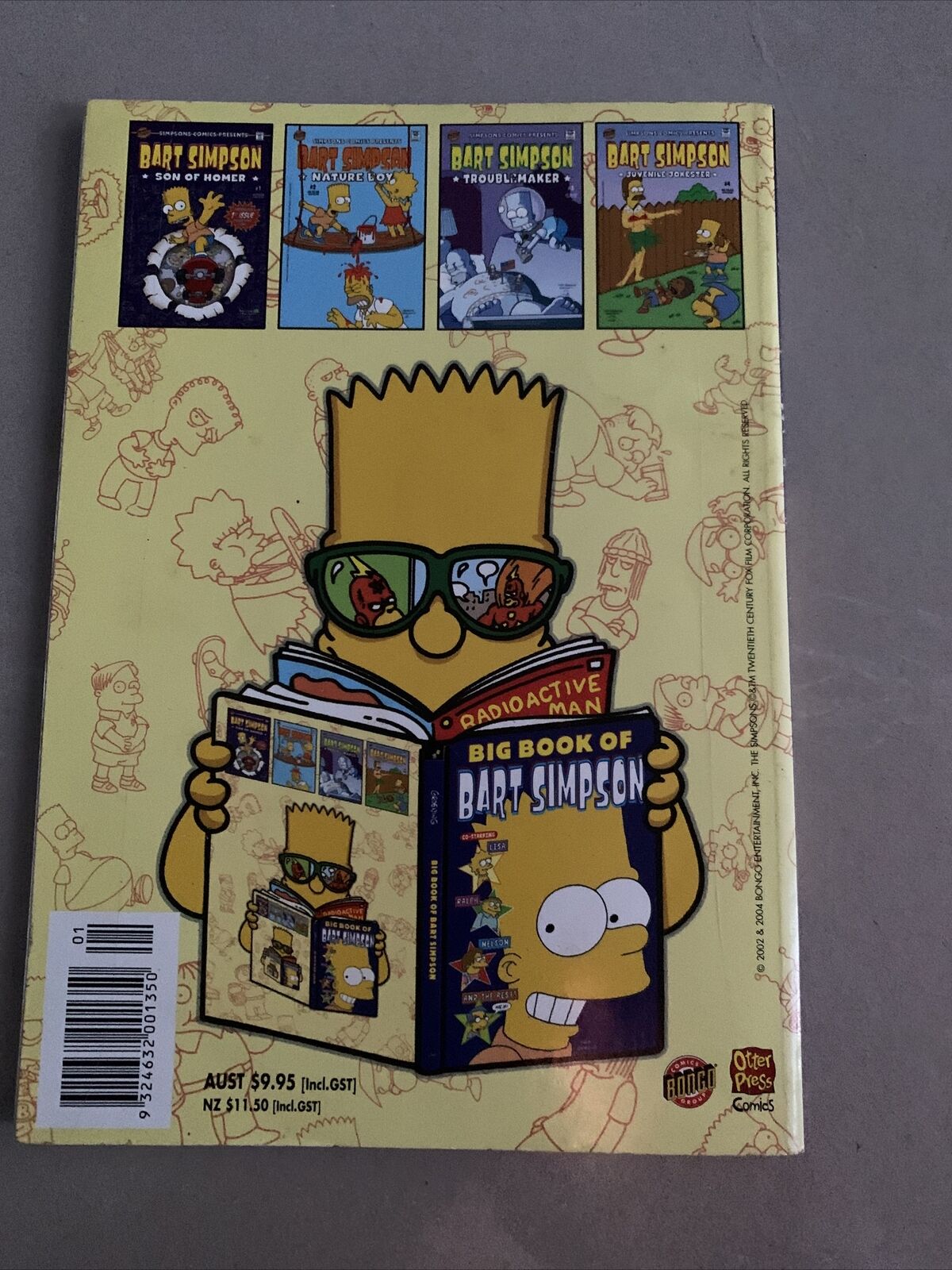 The Simpsons Comics The Big Book of Bart Simpson Matt Groening 2004 1st Edition