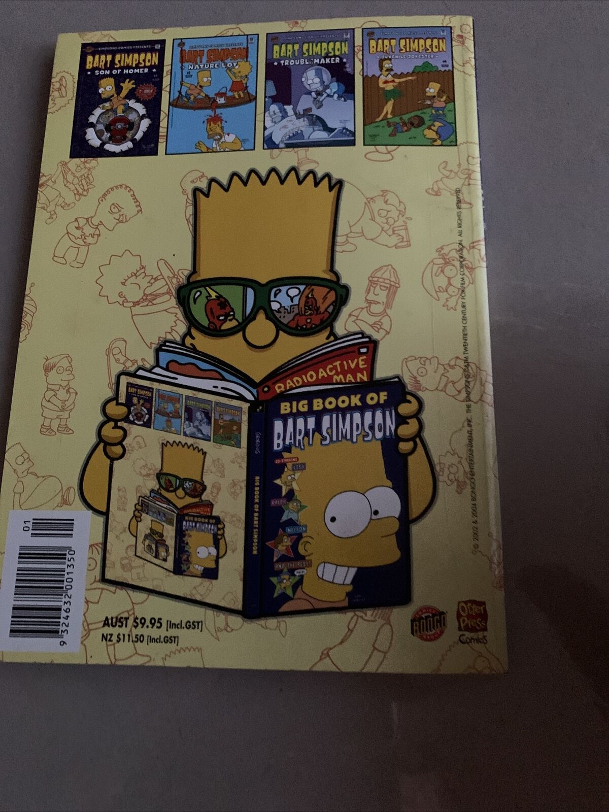 The Simpsons Comics The Big Book of Bart Simpson Matt Groening 2004 1st Edition