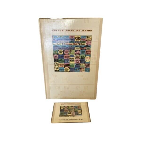 Golden Days Of Radio 1991 Box Set Australia Post Book Cassette Stamp Pack Stamps