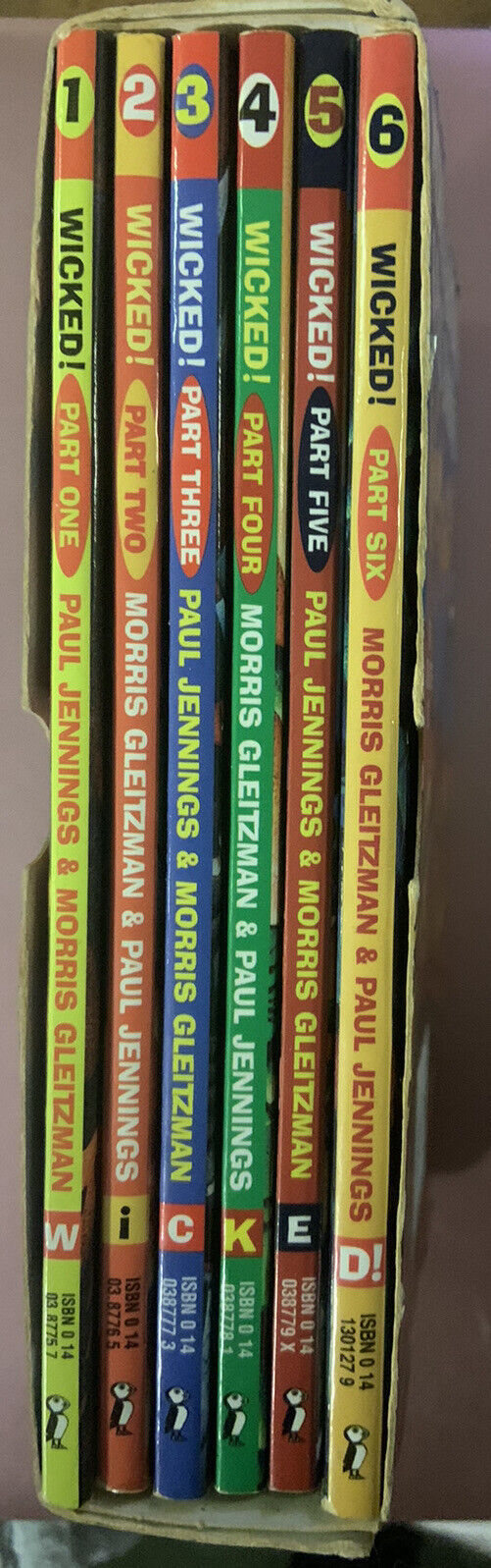 WICKED The Complete Set 6 Titles by Paul Jennings Morris Gleitzman w Slipcase