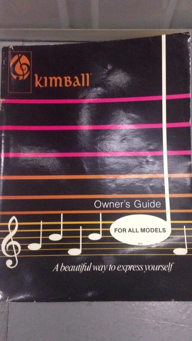 KIMBALL ORGAN Owners Guide MUSIC BOOK Song Sheet 3 Book Bundle Lot