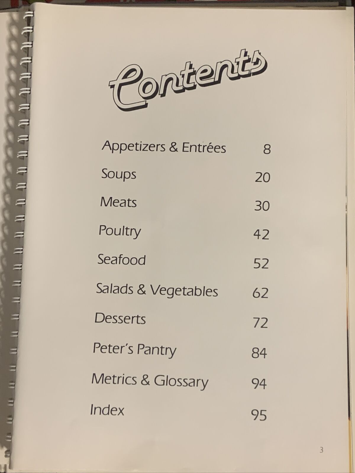Cookbook COOKING WITH PETER HOWARD Ring Bound In HC 1983 Recipes