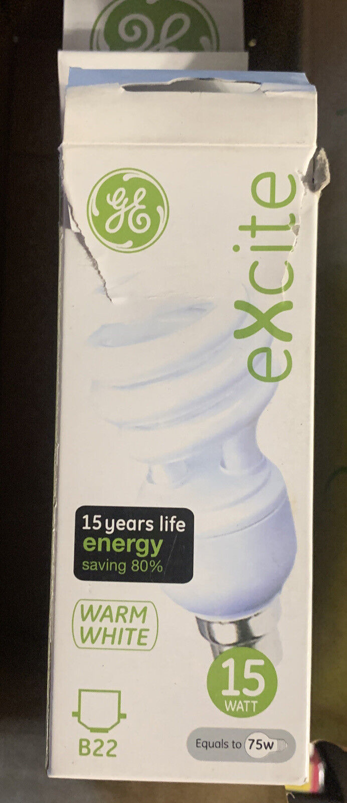 5 GE eXcite Energy Savings 15W 900 lm B22 2700K Warm White 240V Bulb Light GLOBE