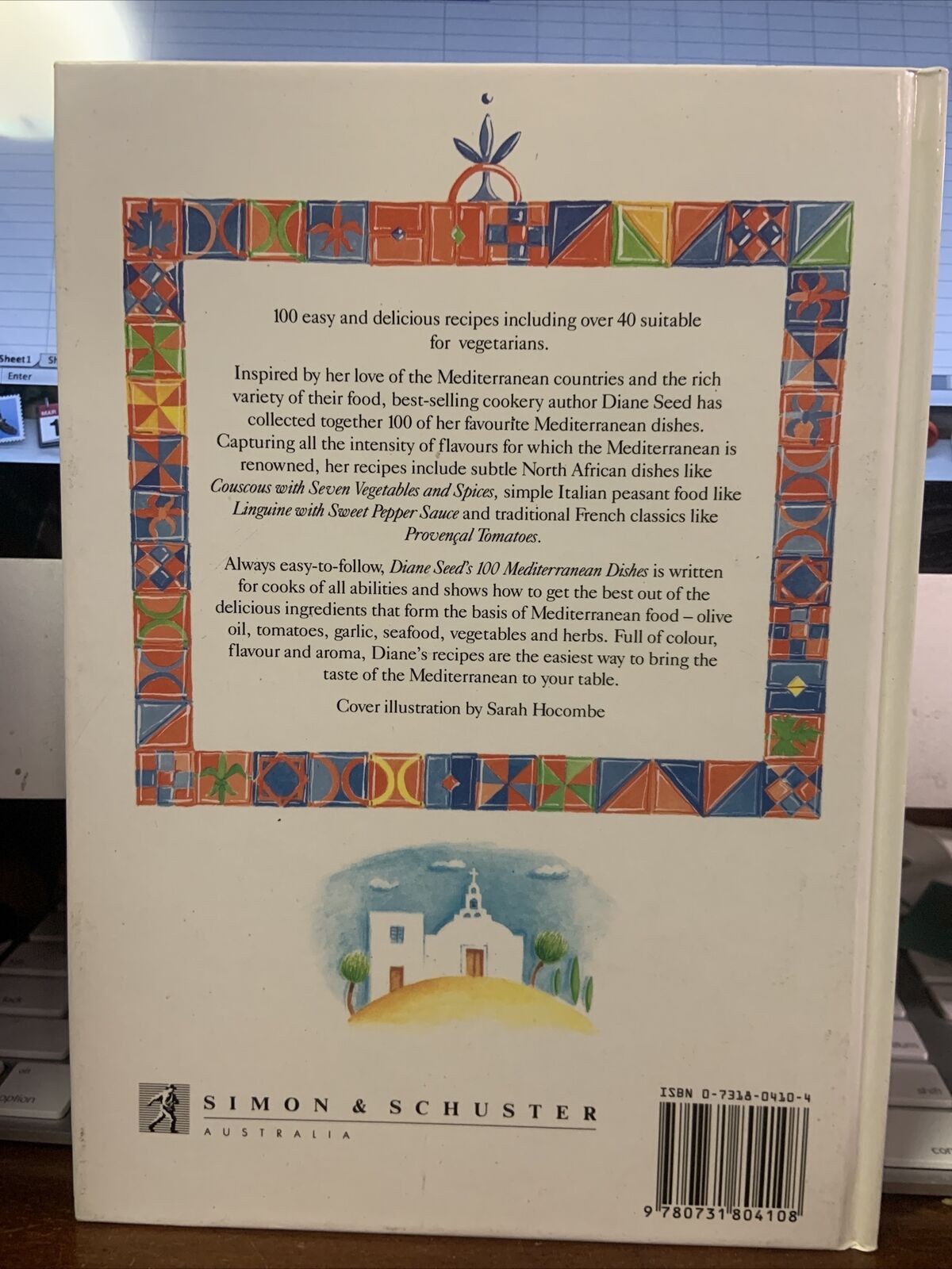 Cookbook Diane Seeds Mediterranean Dishes by Diane Seed Unused HC Recipes 1993