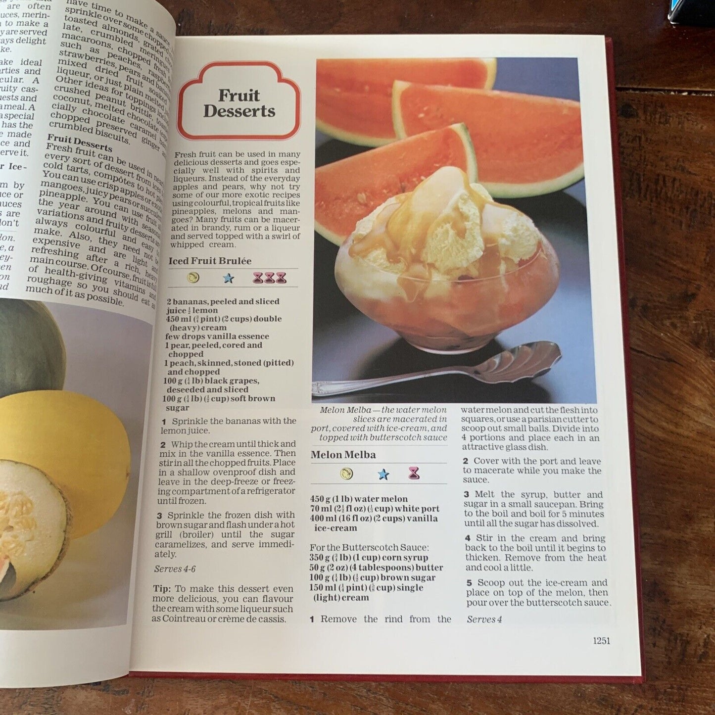 Cookbook Encyclopaedia of Creative Cookery Vol 14 Desserts 1 Recipes HC 1980