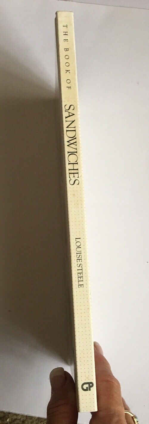 Cookbook THE BOOK OF SANDWICHES Louise Steele HC Recipe Book Entertaining Dining