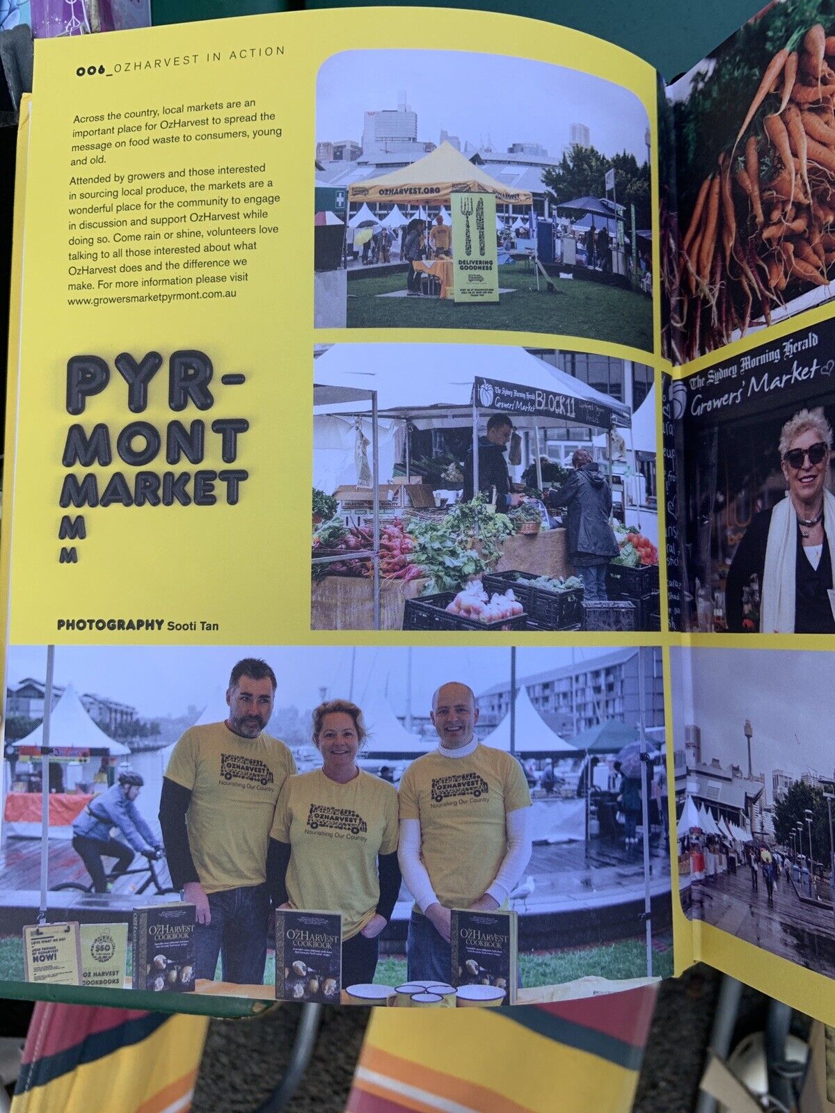 Cookbook URBAN HARVEST by OzHarvest 50 Top Chefs 100 Recipes HC Grown With Love