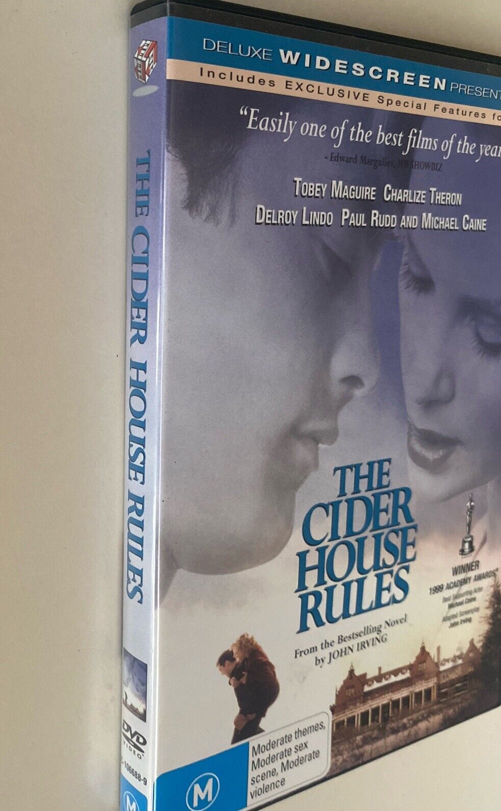 DVD THE CIDER HOUSE RULES Movie 1999 Tobey Maguire Charlize Theron Drama R4