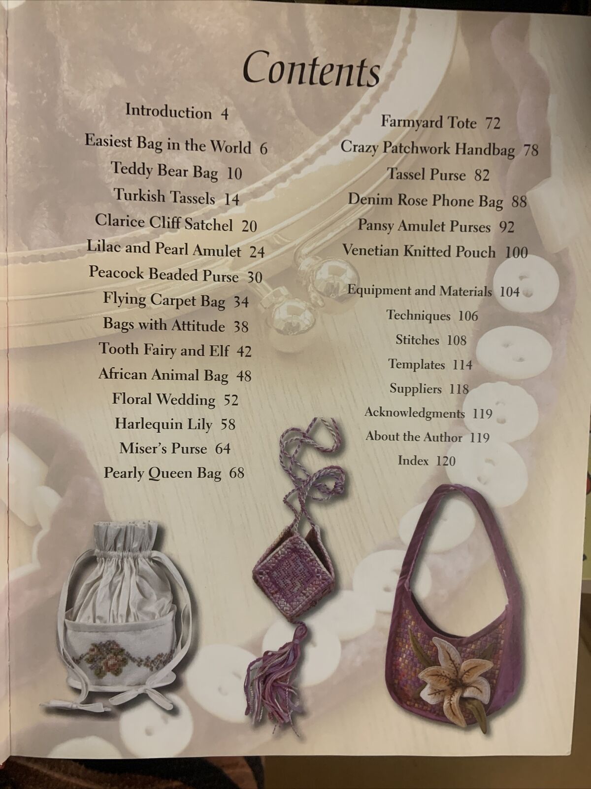 HANDBAGS Heavenly Handmade Bags by Sue Hawkins - instruction HC Craft Book 2006