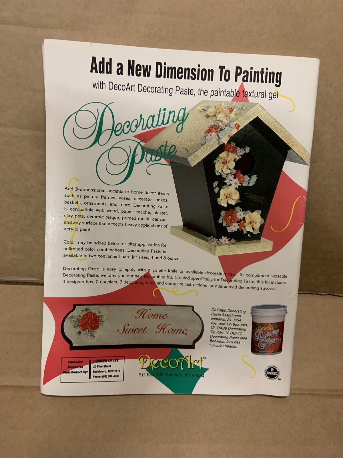 PIONEER CRAFT Folk Art and Decorative Painting Magazine Vol 1 No:3 Decor Art USA