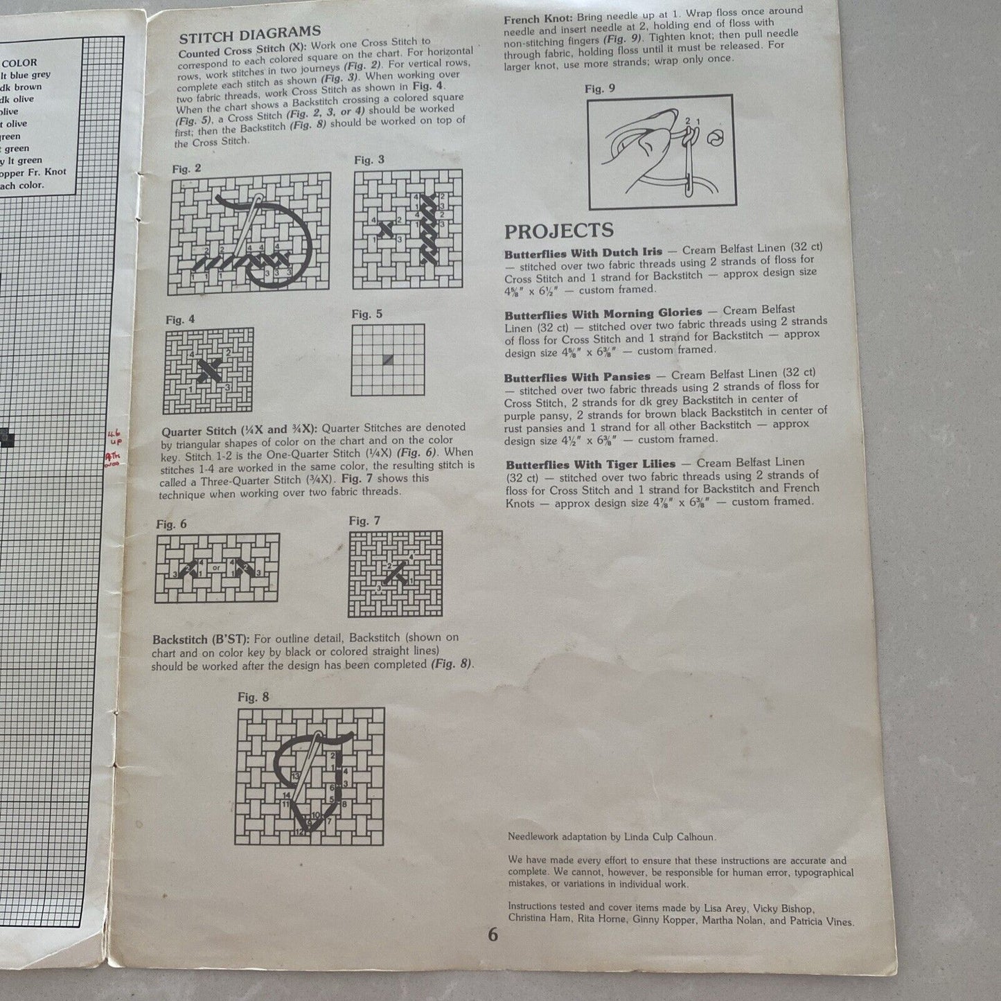Cross Stitch Pattern Spring Beauties Four Designs by Donna Richardson Booklet