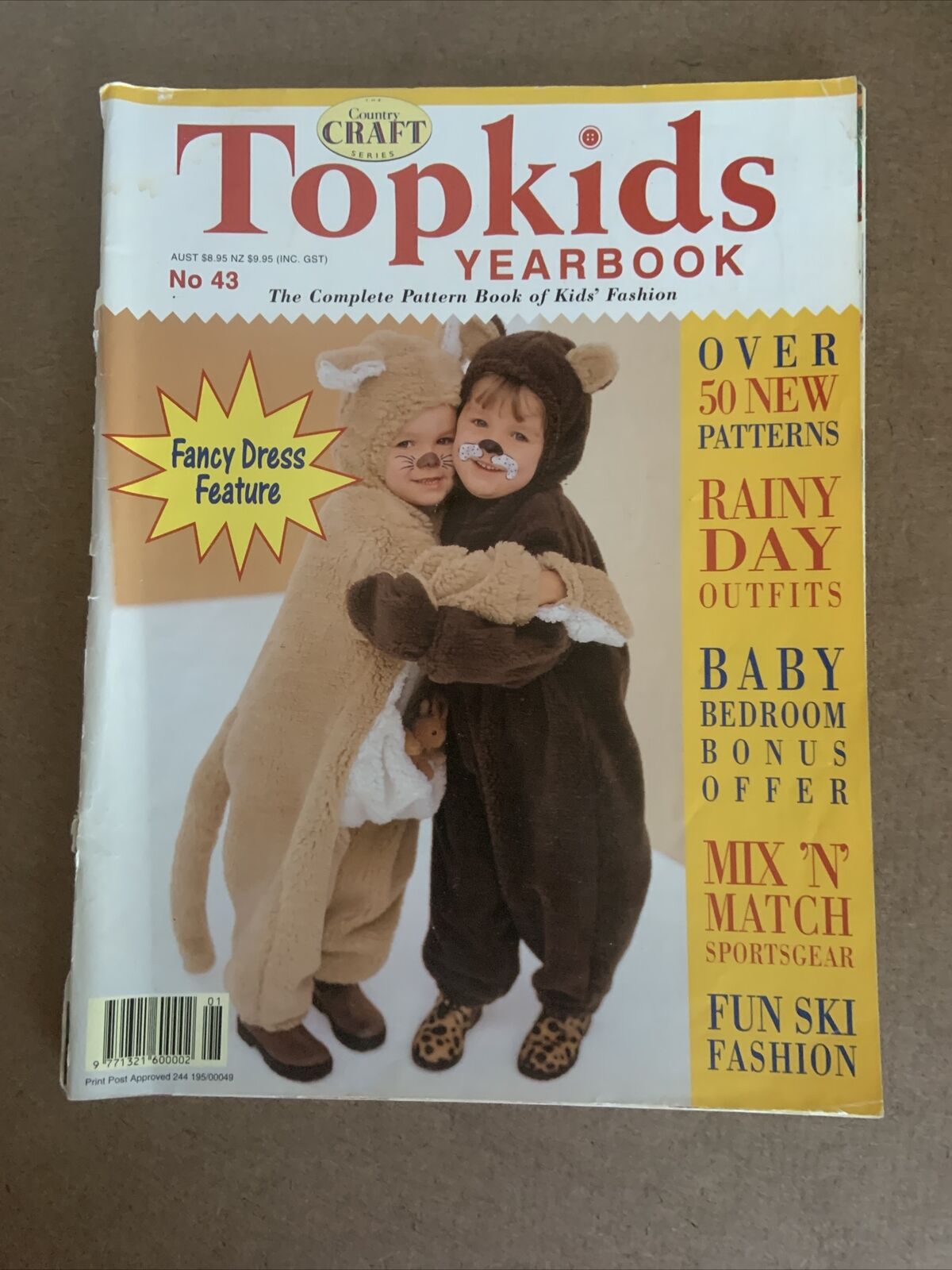 Pattern Book Topkids 40 Year Book 1997 No 43 Complete Kids Fashion Country Craft