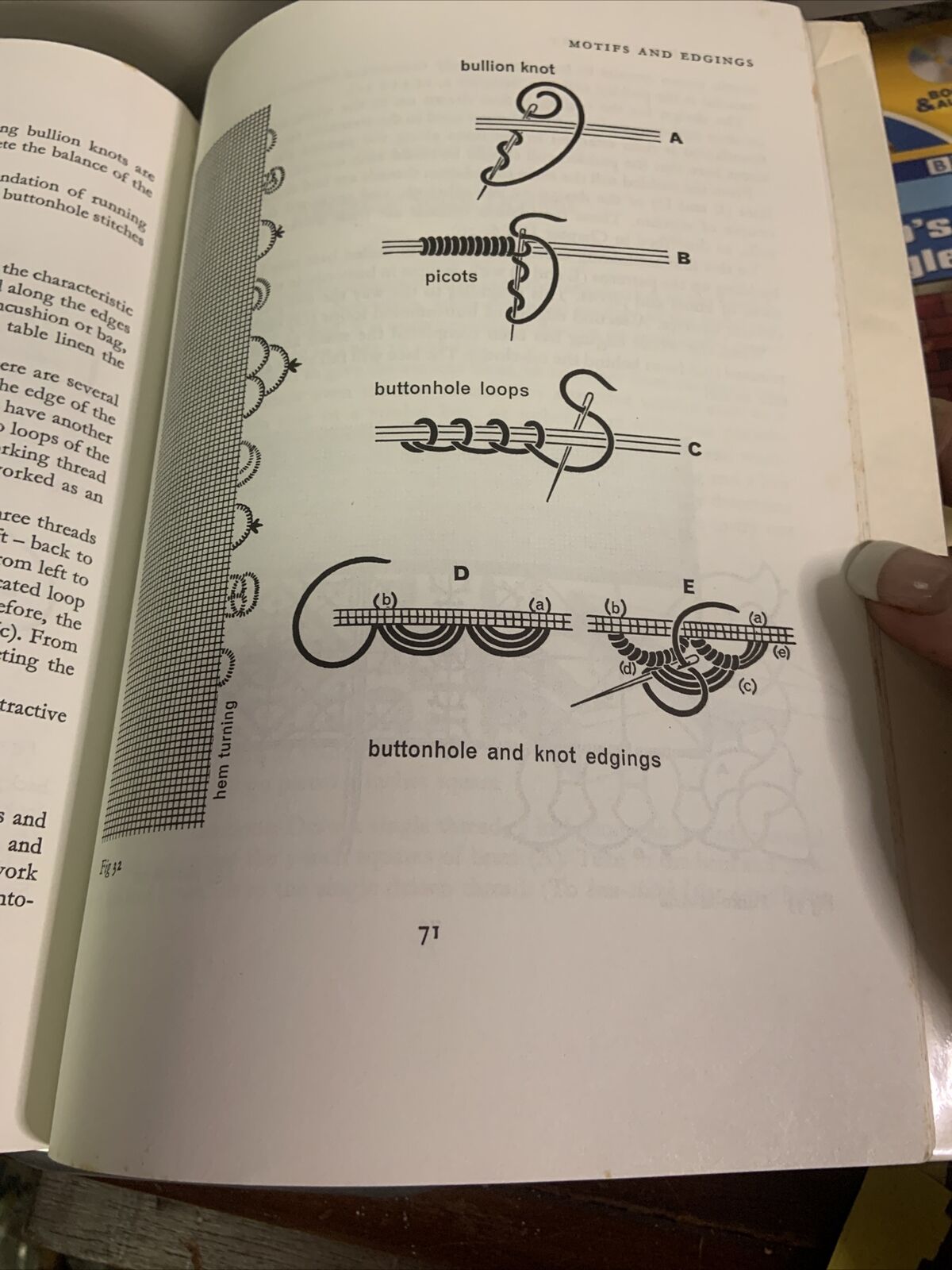 PB Book CUT-WORK EMBROIDERY AND HOW TO DO IT Oenone Cave Dover Publications 1982