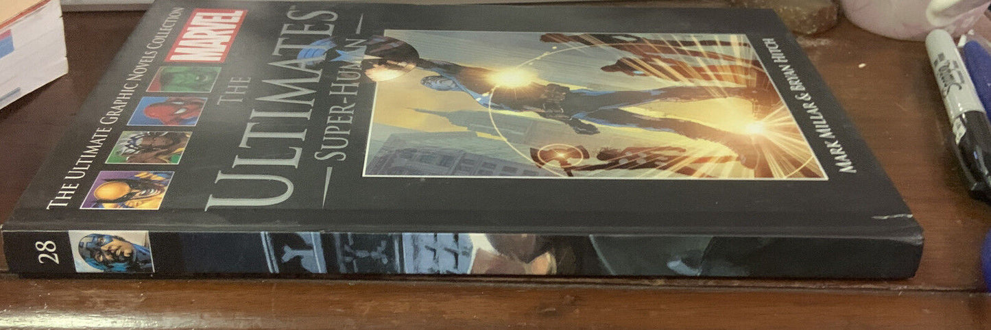 Comic Book MARVEL The Ultimates Super Human Graphic Novel GC 2012 #28 HC Book