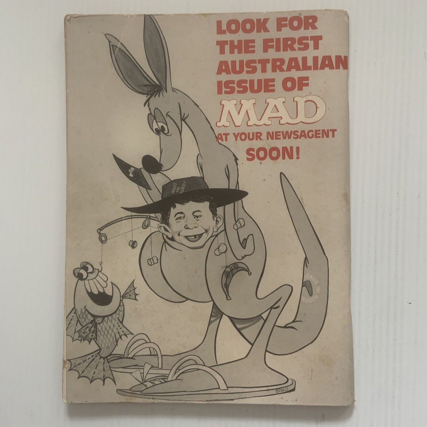 Comic MORE TRASH FROM MAD #1 1958 Very Good for Age B & W Lg PB Book