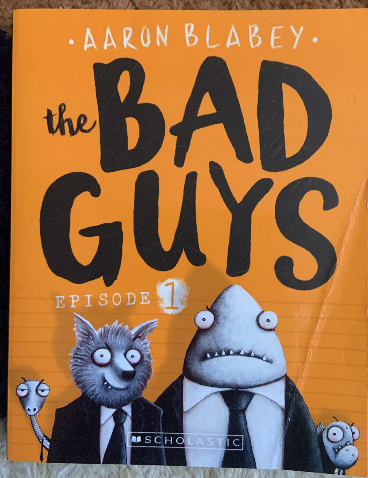 Comic Book THE BAD GUYS Episode 1 By Aaron Blabey 2015 Animation 137 Pg PB