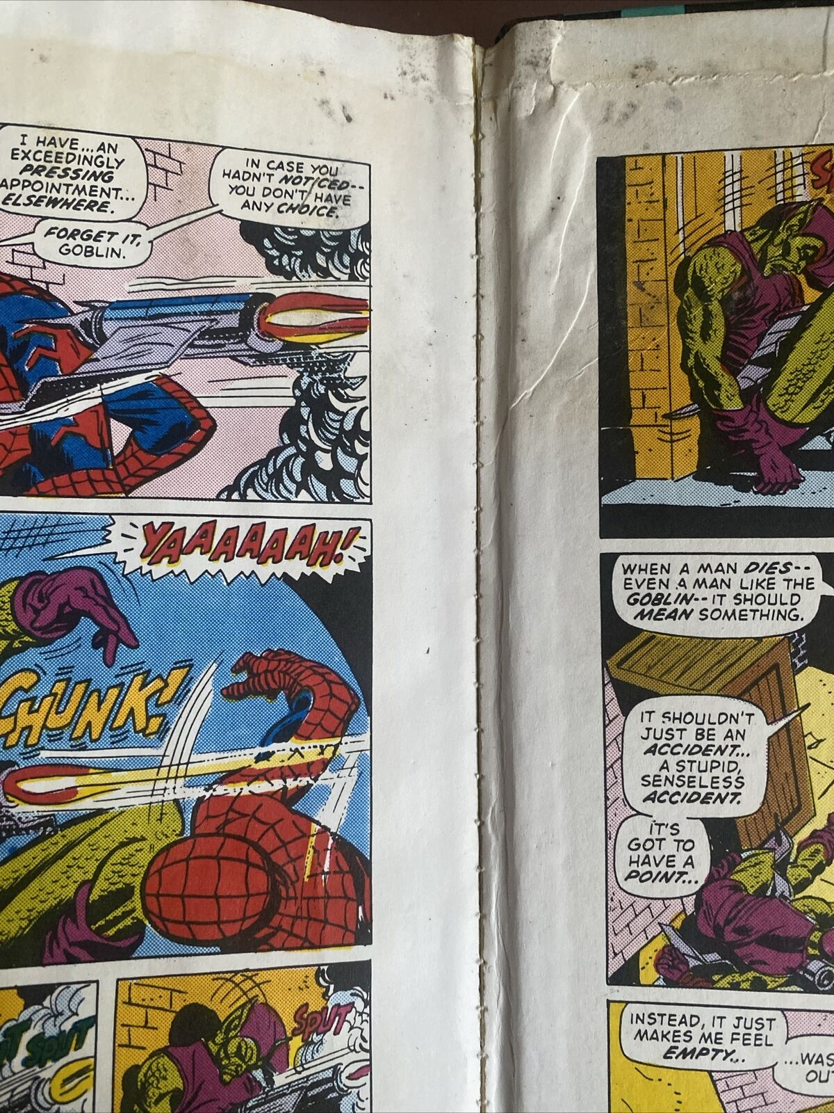 Spider Man Annual 1983 Marvel Coloured Comic Plates UK Edition HC Spiderman