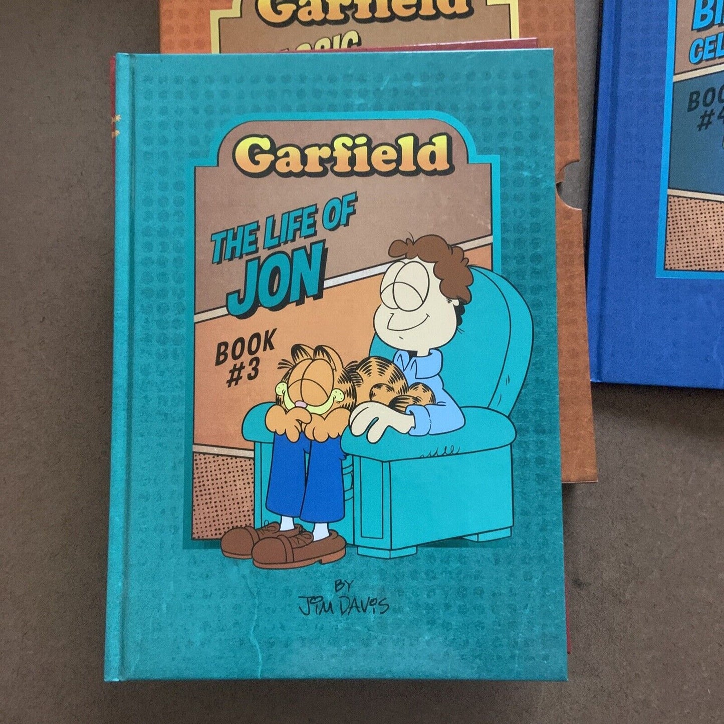 Comic Book GARFIELD CLASSIC LIBRARY Jim Davis Classic + Slipcase 4X HC Book