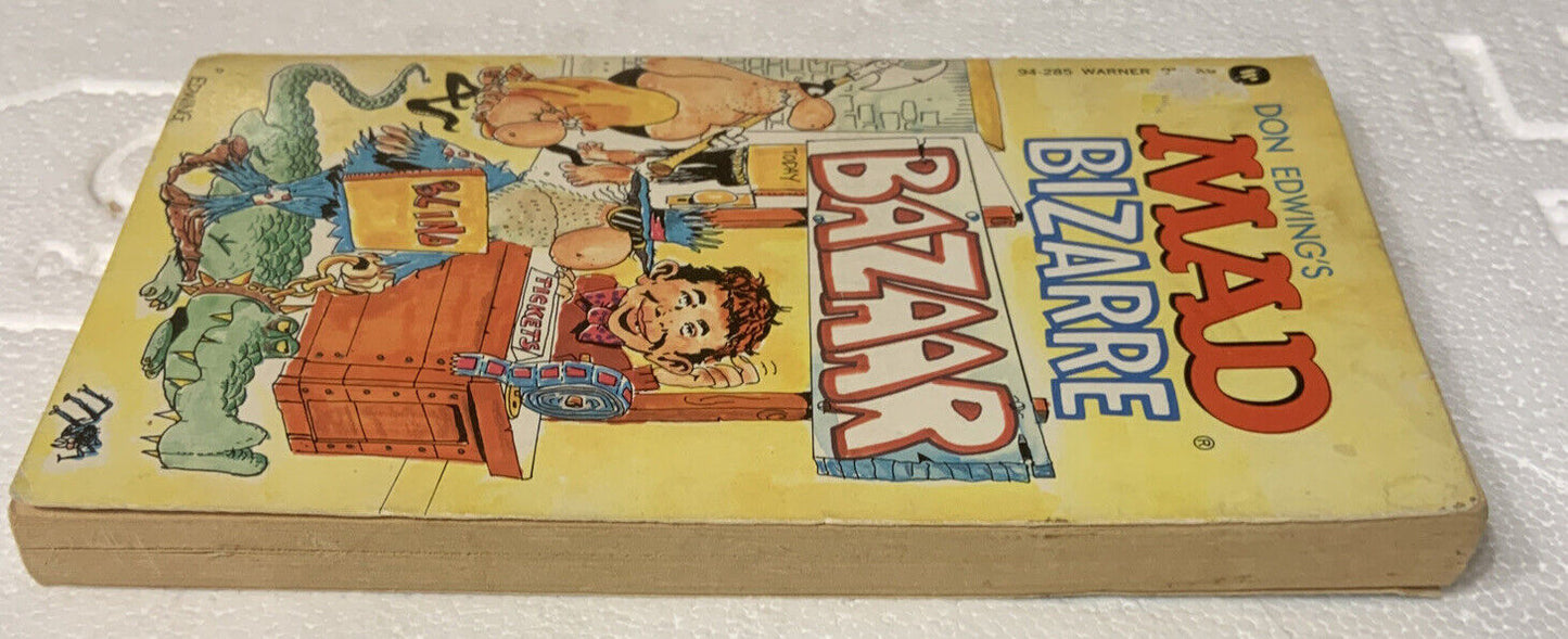 Comic MAD Bizarre Bazaar #1 Don Edwing 1980 Warner Books Pocket Book PB