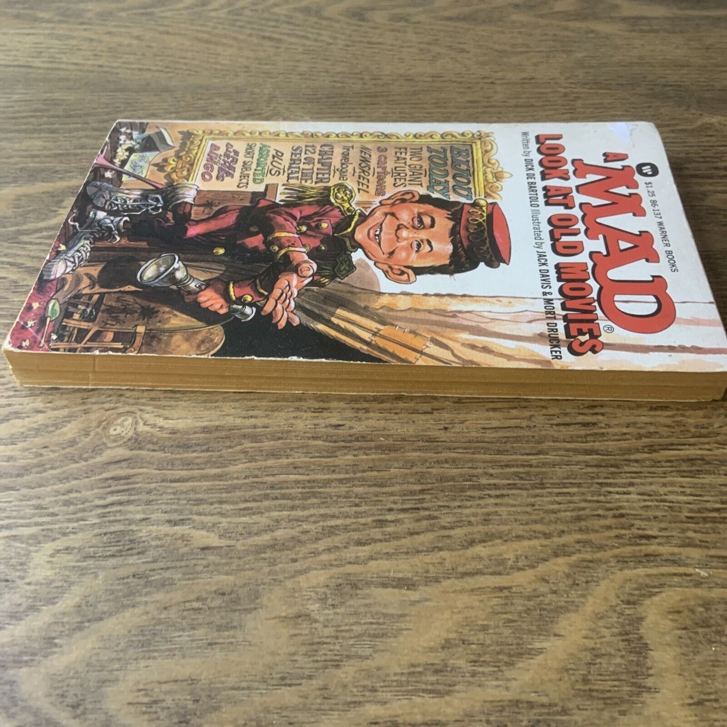 Comic MAD Look At Old Movies Don Edwing 1975 Pocket Warner Books PB Book