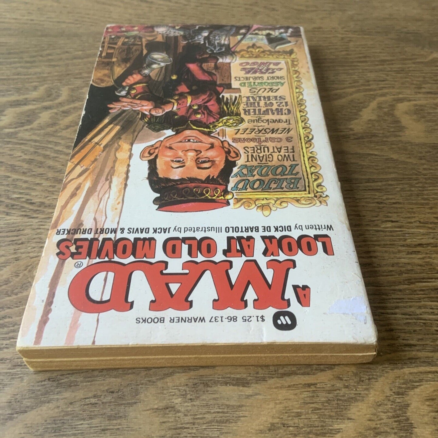 Comic MAD Look At Old Movies Don Edwing 1975 Pocket Warner Books PB Book