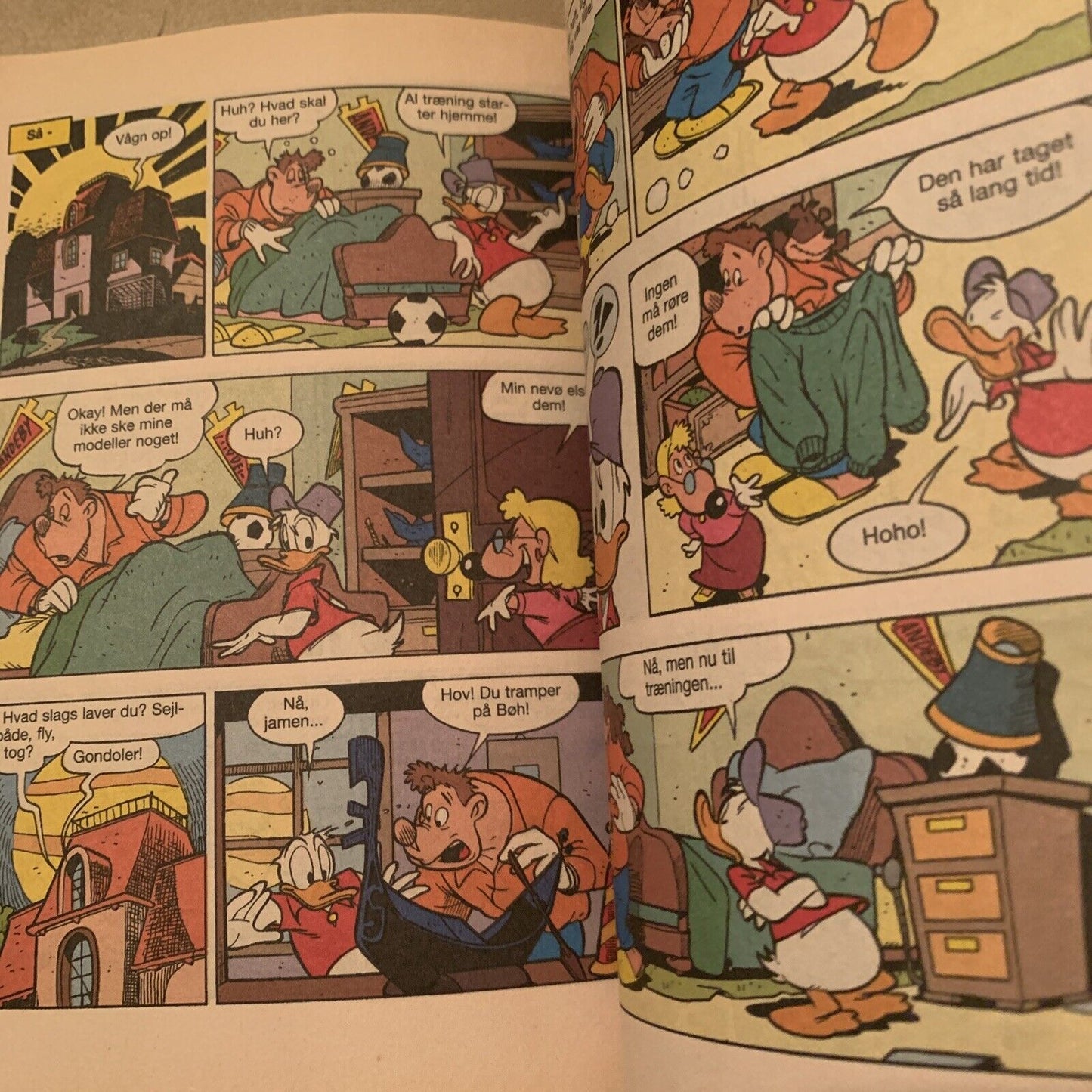 Walt Disney’s Danish Comic Jumbobog Nr. 272 Panik På Paradisæblevej Donald Duck