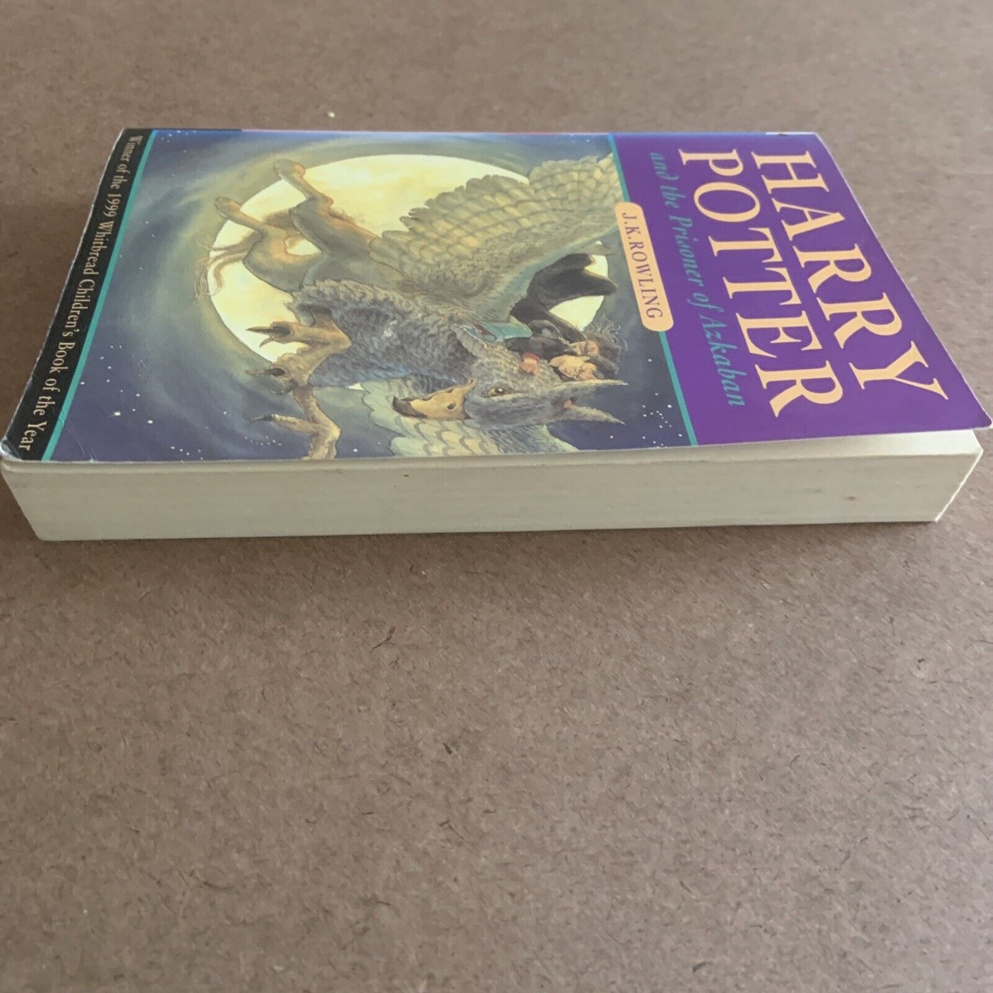 Harry Potter And The Prisoner Of Azkaban Paperback Book JK Rowling 1999 Fantasy