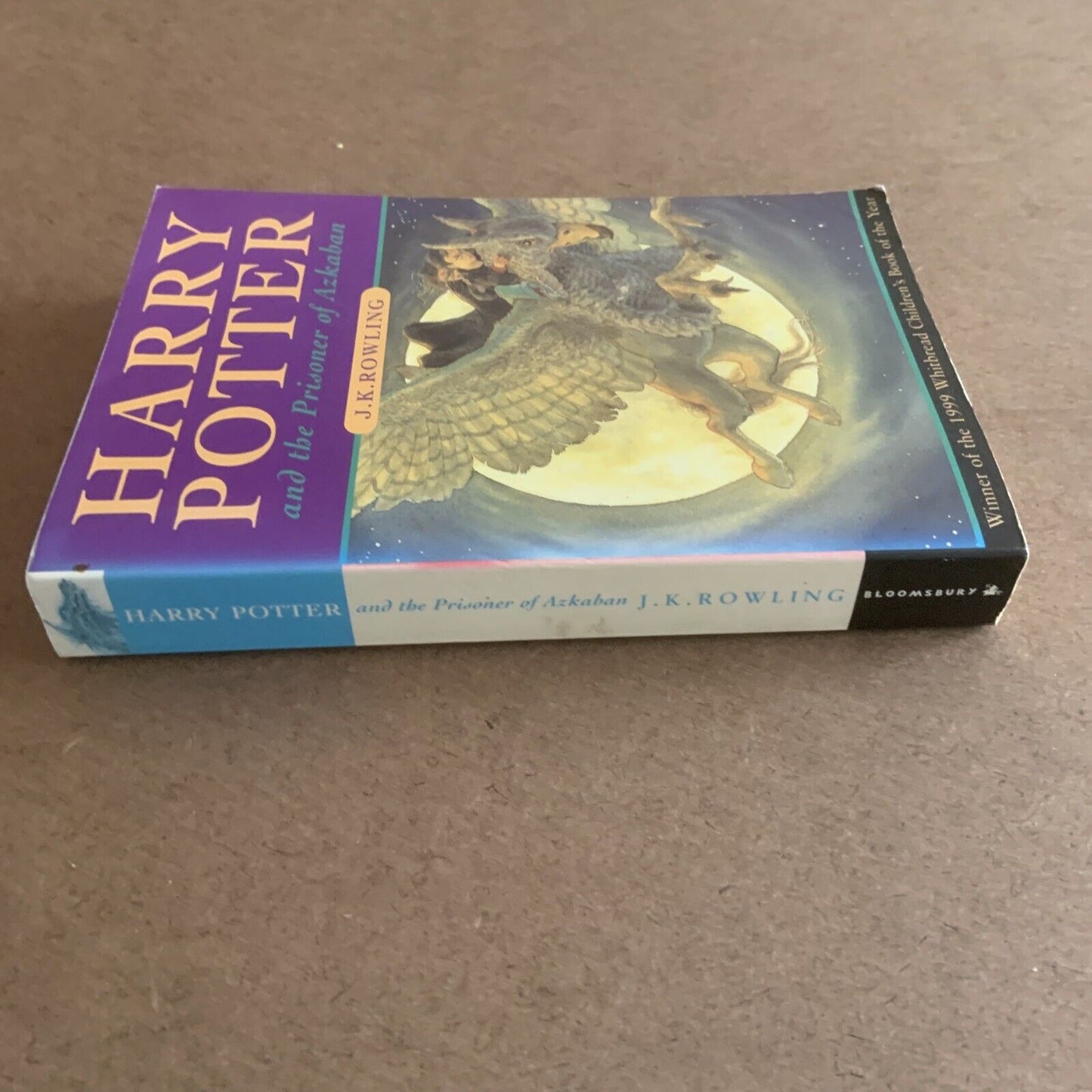 Harry Potter And The Prisoner Of Azkaban Paperback Book JK Rowling 1999 Fantasy