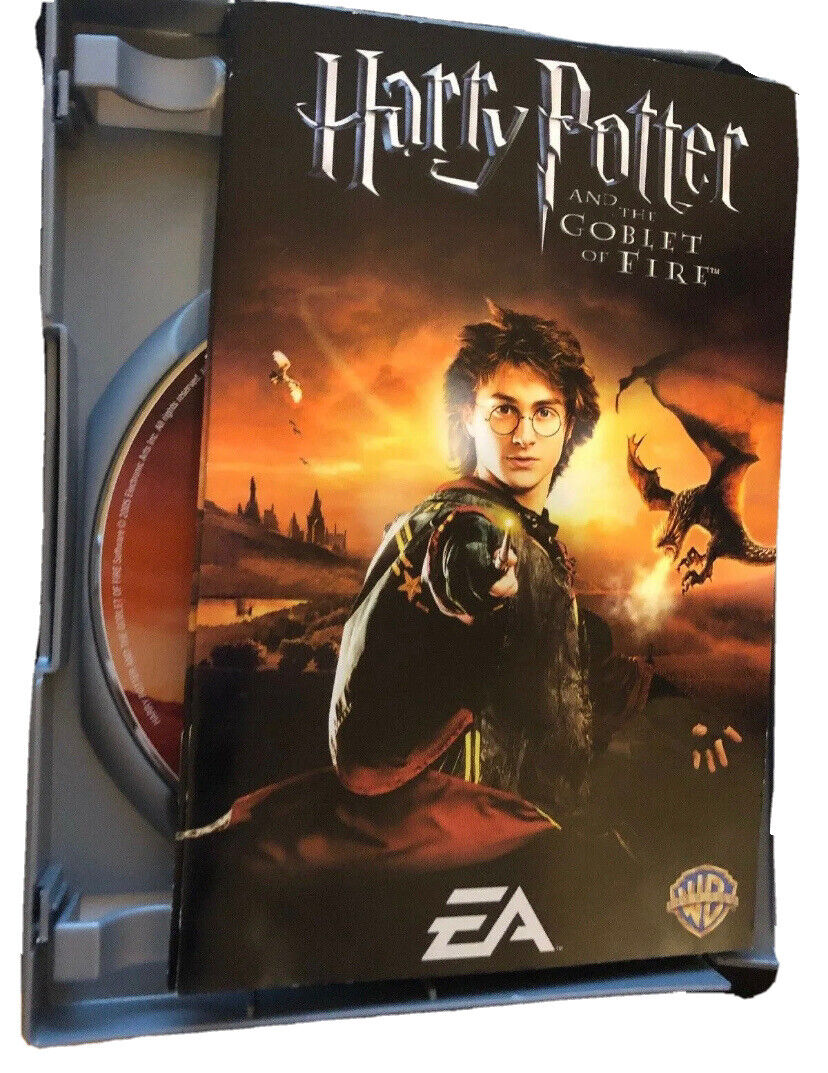PC Game Harry Potter And The Goblet Of Fire 2005 2 Disc Windows + Manual NEW WB