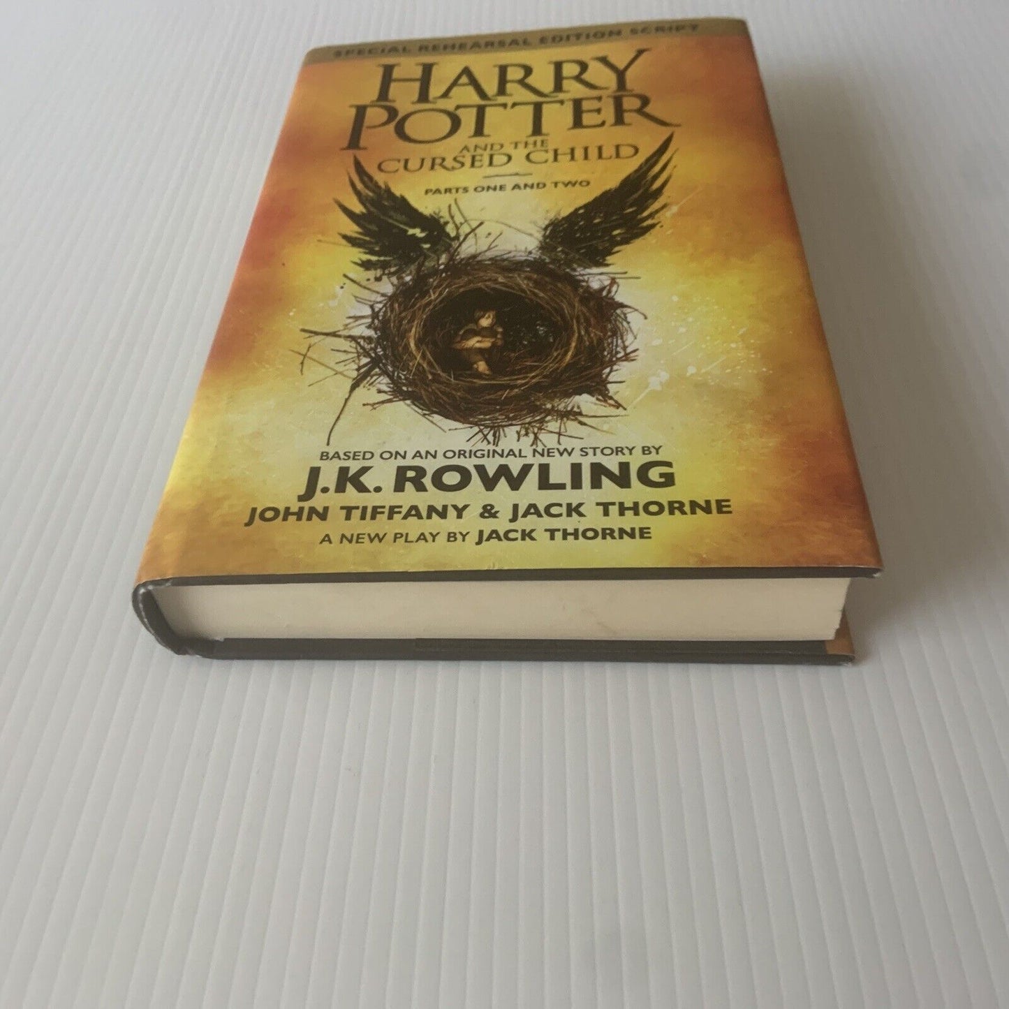 Harry Potter & The Cursed Child 2016 Special Rehearsal Edition Script HC DJ Book