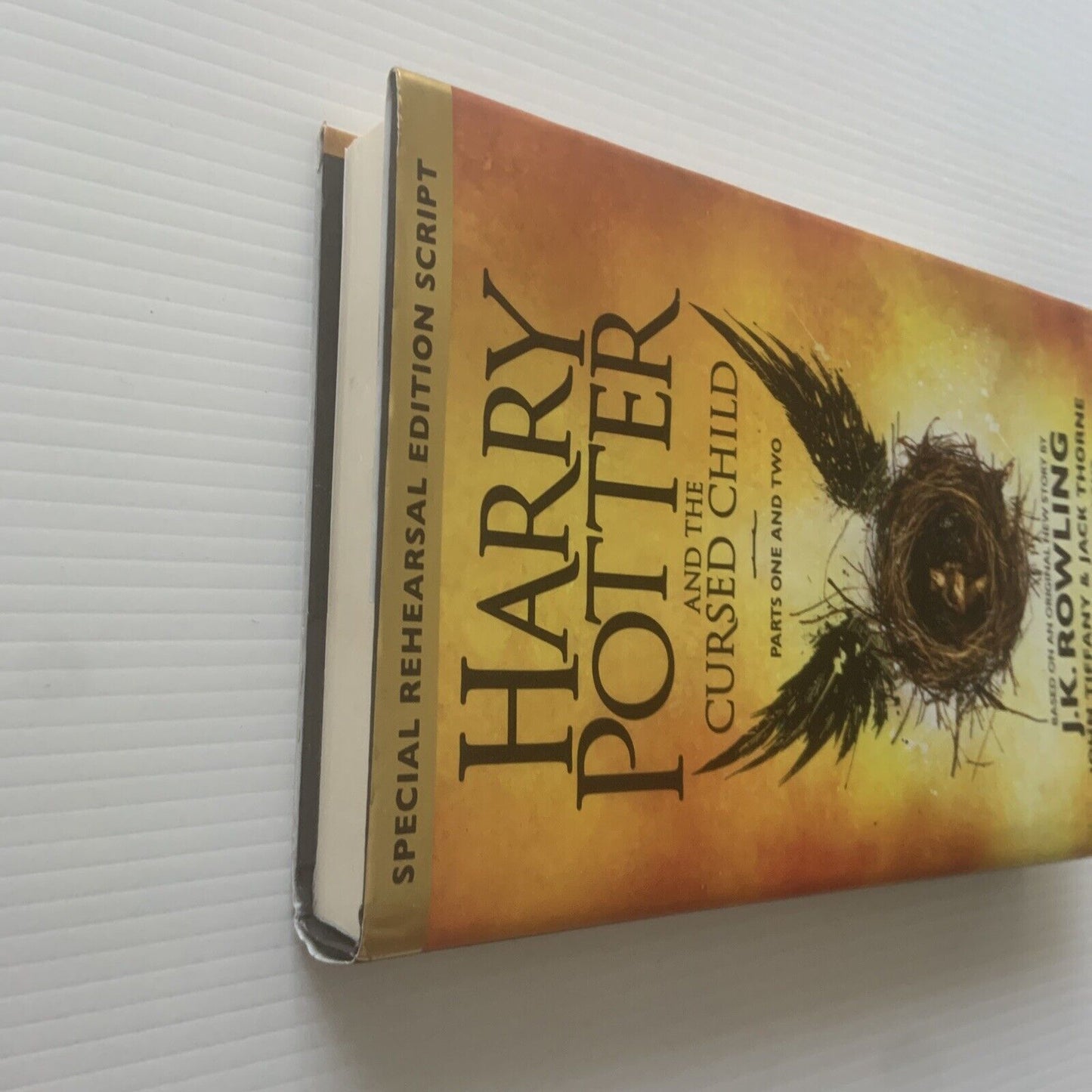 Harry Potter & The Cursed Child 2016 Special Rehearsal Edition Script HC DJ Book
