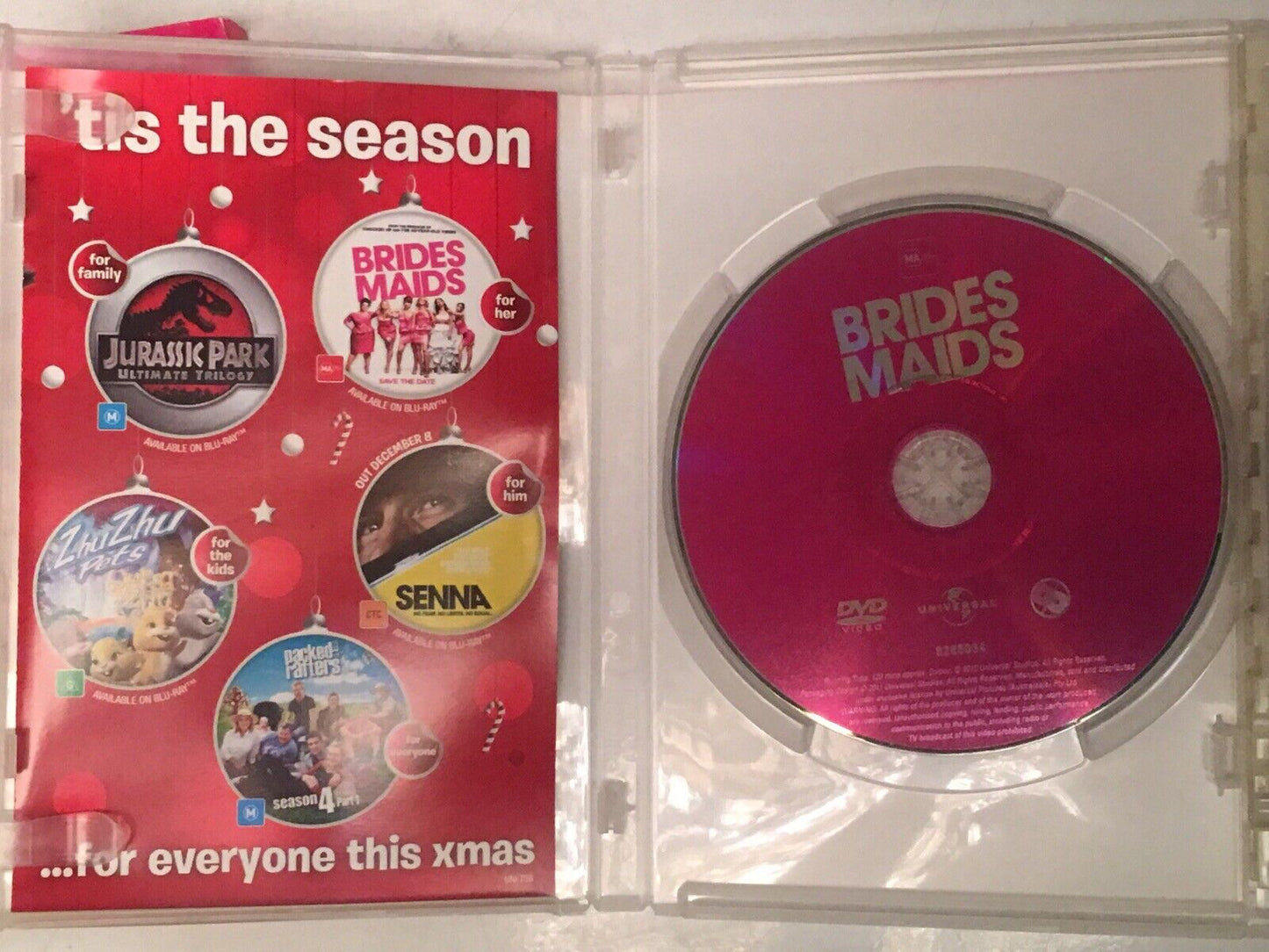 DVD Box Set BRIDES MAIDS Extended Edition MOVIE R4 w slip cover NEW
