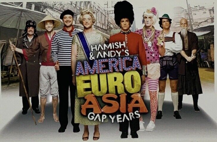 DVD Box Set Hamish And Andy’s Gap Years 6 Discs America Europe Asia Comedy R4