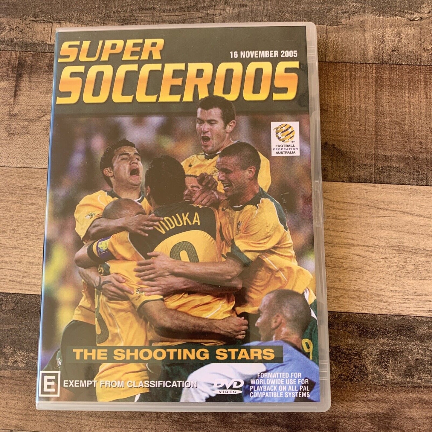 Super Socceroos AUSTRALIAN SOCCER FOOTBALL DVD WORLD CUP Qualifier 16 Nov 2005